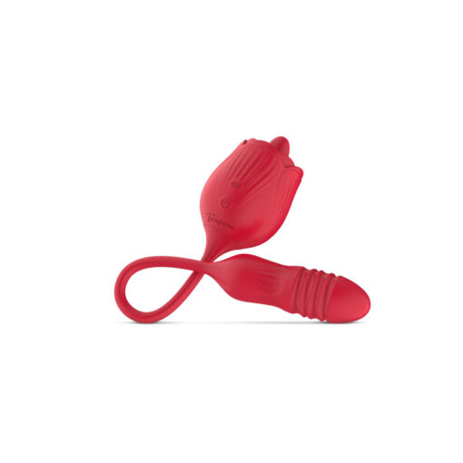 Teazers lengua realista y vibrador con penetración automática - Imagen 2