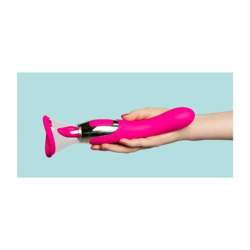 Teazers lengua y vibrador con succión para vulva - Imagen 8