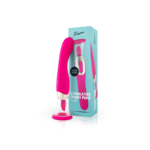 Teazers lengua y vibrador con succión para vulva - Imagen 2