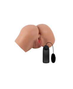 Hailey mini culito vibrador con dos motores marrón