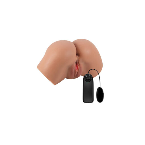 Hailey mini culito vibrador con dos motores marrón