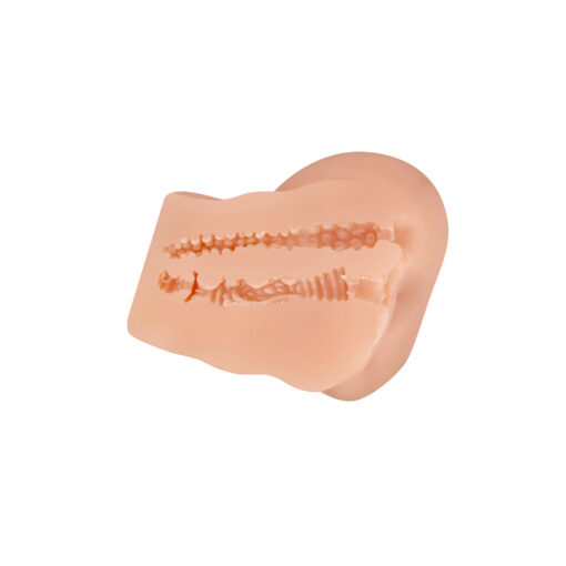 Hailey mini culito vibrador con dos motores marrón - Imagen 3