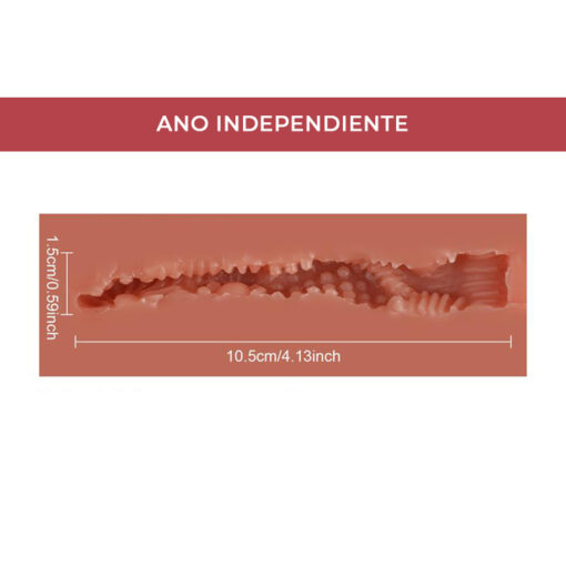 Jason torso masculino con pene automático 4,8 kg - Imagen 9