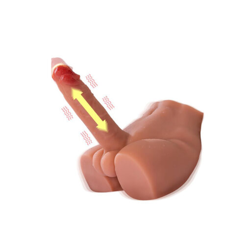 Peel torso masculino con pene automático 2,7 kg