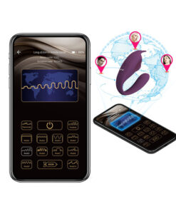 Alternative view of Shey succionador y vibrador parejas con bluetooth