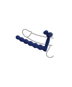 Ajmal anillo vibrador con tira anal