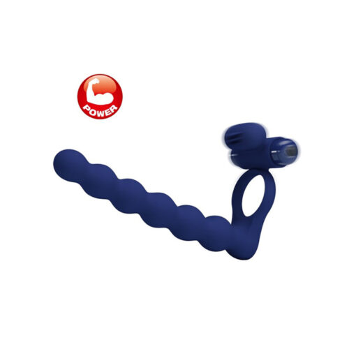 Ajmal anillo vibrador con tira anal - Imagen 2