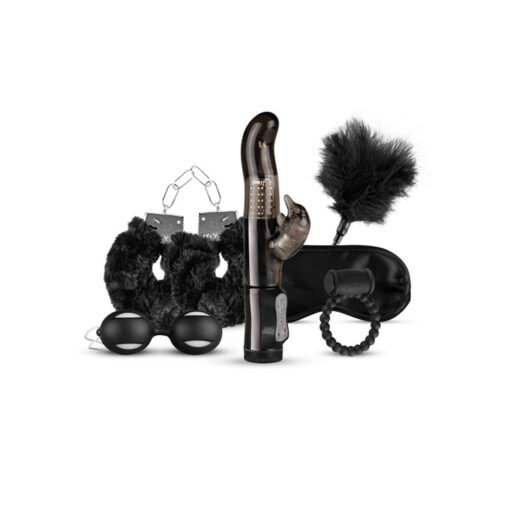 I love black cofre de juguetes negro