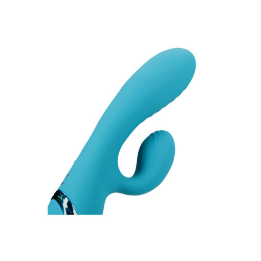 Loveline vibrador conejito hinchable azul - Imagen 6