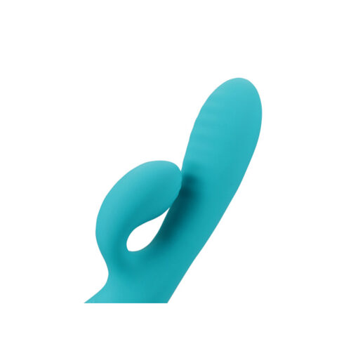 Loveline vibrador conejito hinchable azul - Imagen 7