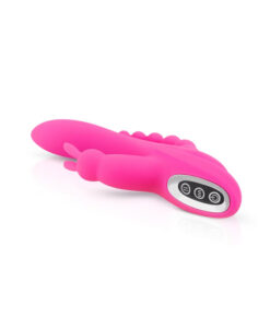 Alternative view of Teazers conejito vibrador triple fucsia
