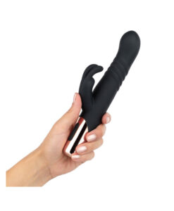 Alternative view of Rosy Gold conejito vibrador con sube-baja y giro