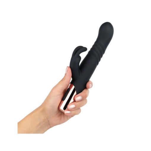 Rosy Gold conejito vibrador con sube-baja y giro - Imagen 2