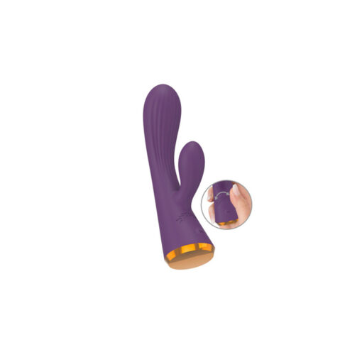 Super Soft vibrador rabbit suave de silicona líquida