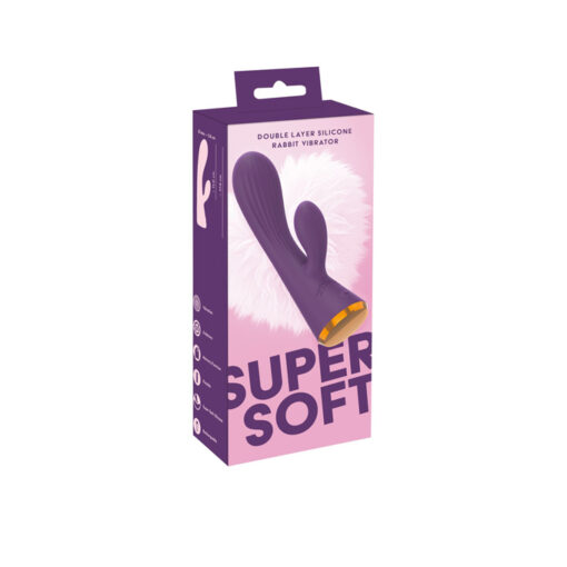 Super Soft vibrador rabbit suave de silicona líquida - Imagen 13
