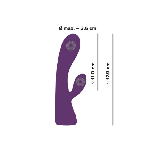 Super Soft vibrador rabbit suave de silicona líquida - Imagen 12