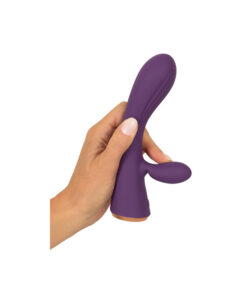 Alternative view of Super Soft vibrador rabbit suave de silicona líquida