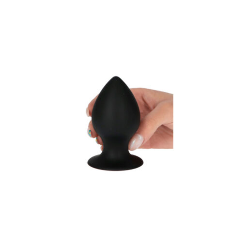 Plug redondo negro mediano - Imagen 2