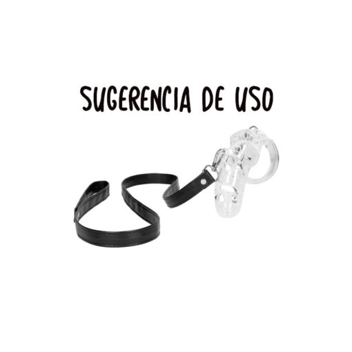 Correa para bdsm cuero vegano - Imagen 2