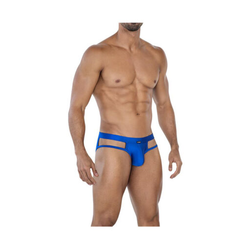 C4M Suspensorio jockstrap azul eléctrico S