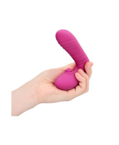 Alternative view of Loveline pulsador-vibrador con penetración automática