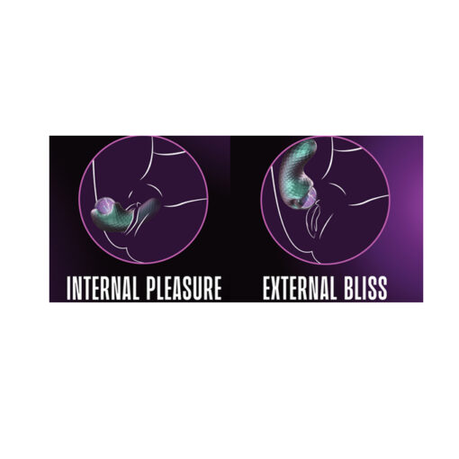 Serpiente Encantada vibrador mitológico con bola de plasma - Imagen 4