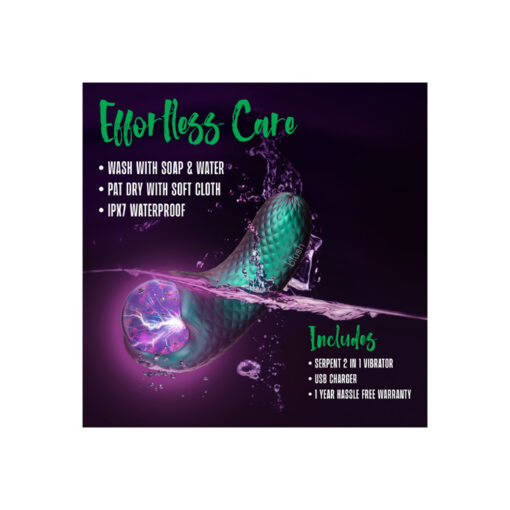 Serpiente Encantada vibrador mitológico con bola de plasma - Imagen 7