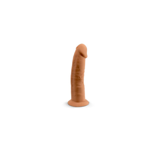 Silexd dildo termorreactivo sensible al frio-calor 6 marrón claro