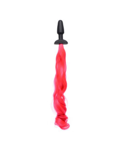 Alternative view of Dilatador anal unisex cola de pony coral
