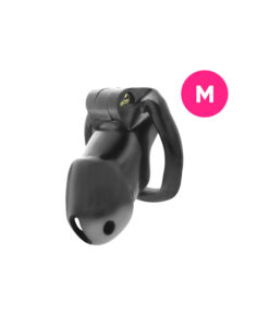 Locked jaula para pene pvc negro M