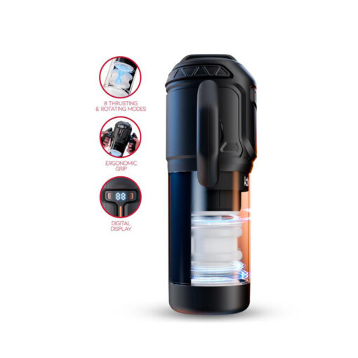 Zyon masturbador vibrador con empuje y rotación - Imagen 5