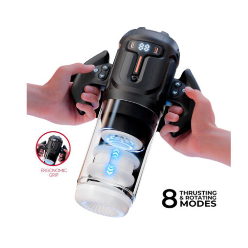 Zyon masturbador vibrador con empuje y rotación - Imagen 2