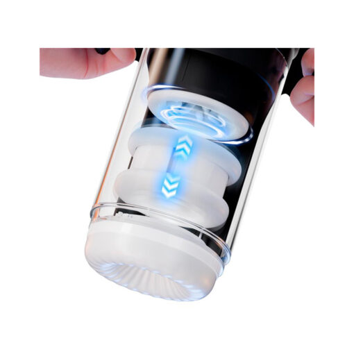 Zyon masturbador vibrador con empuje y rotación - Imagen 3