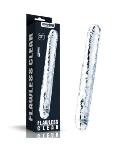 Alternative view of Fawless dildo doble transparente 12"
