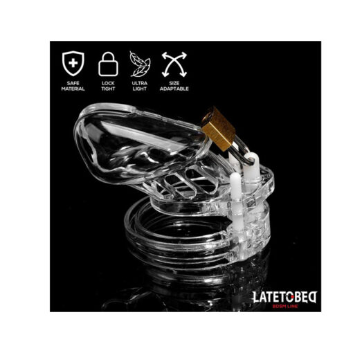 Jaula castidad pene iniciación básica S - Imagen 5