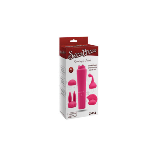 Sweet Breeze masajeador cabezales rosa - Imagen 2