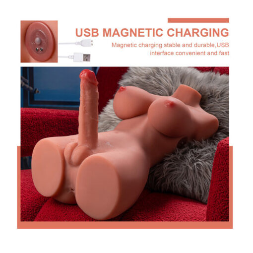 Hermosa torso completo penetración automática USB - Imagen 7