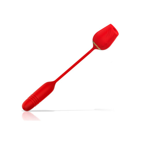 Amalfi rosa succionadora y vibrador con movimiento - Imagen 3