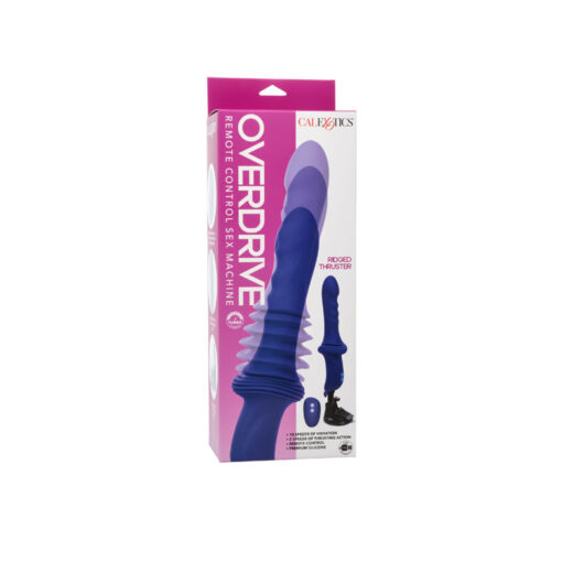 Overdrive sex machine automática con mando y vibración - Imagen 11