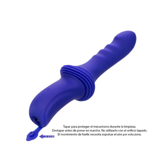 Overdrive sex machine automática con mando y vibración - Imagen 6