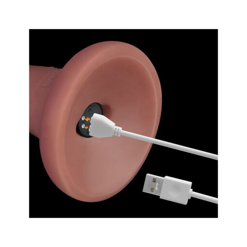 Powercock vibrador doble densidad USB 8,5" - Imagen 8