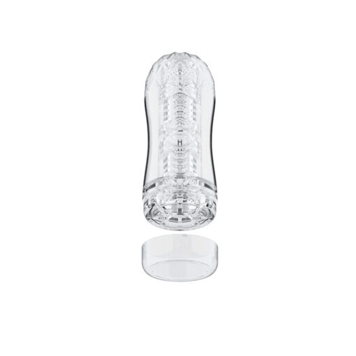 Quickshot masturbador transparente con vacío - Imagen 2