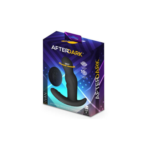 Afterdark vibrador prostático giratorio con mando - Imagen 4