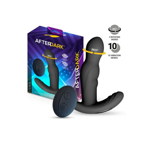 Afterdark vibrador prostático giratorio con mando - Imagen 5