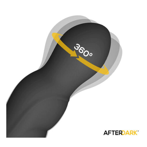 Afterdark vibrador prostático giratorio con mando - Imagen 2