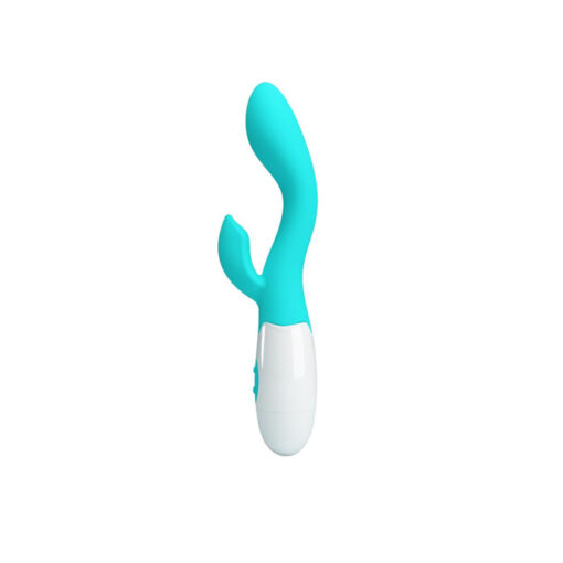 Pretty Love Brighty vibrador doble turquesa - Imagen 3