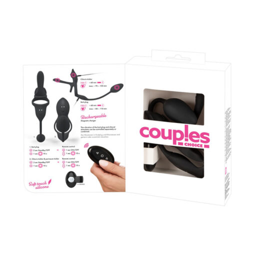 Couples Choice anillo multifunción a distancia - Imagen 14