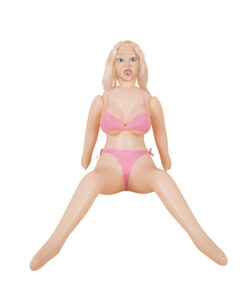 Bridget muñeca hinchable rubia con cabello