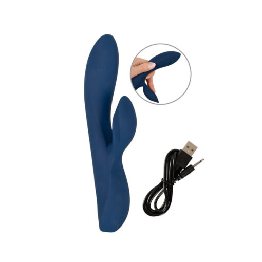 Shiver conejito vibrador recargable azul - Imagen 4