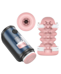 Alternative view of Intoyou Tenkro masturbador con calentador y regulador